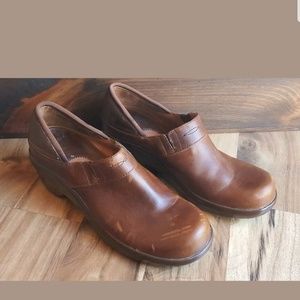Ariat Brown Leather Mules